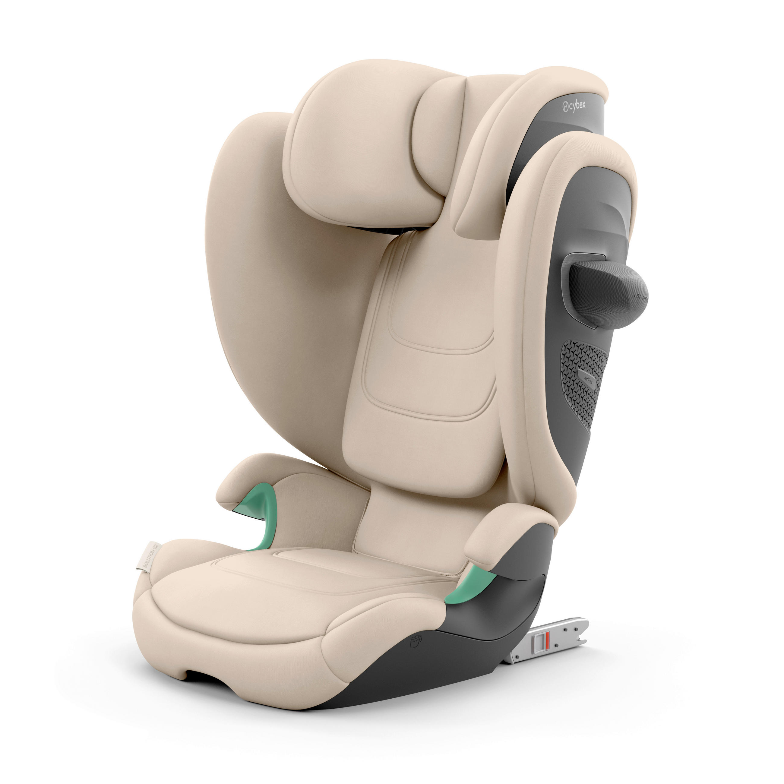 KINDERAUTOSITZ Solution G2 Plus Almond Beige   - Beige, Basics, Kunststoff/Textil (38/59/55-80cm) - cybex GOLD