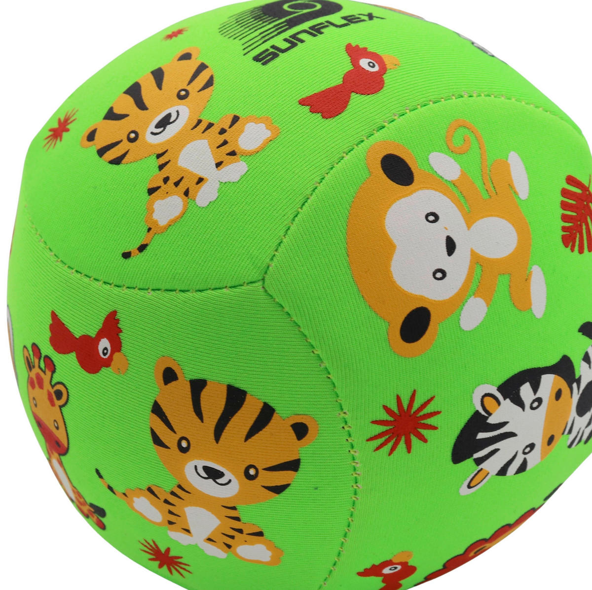 BEACHBALLSET Limette  - Limette, Basics, Textil (13 15 20,5cm) - sunflex