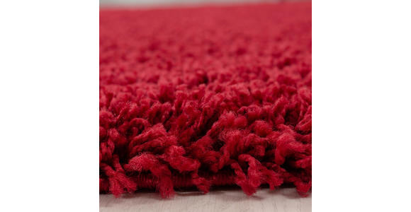 HOCHFLORTEPPICH 120 cm Life 1500 Rot  - Rot, KONVENTIONELL, Textil (120cm) - Novel