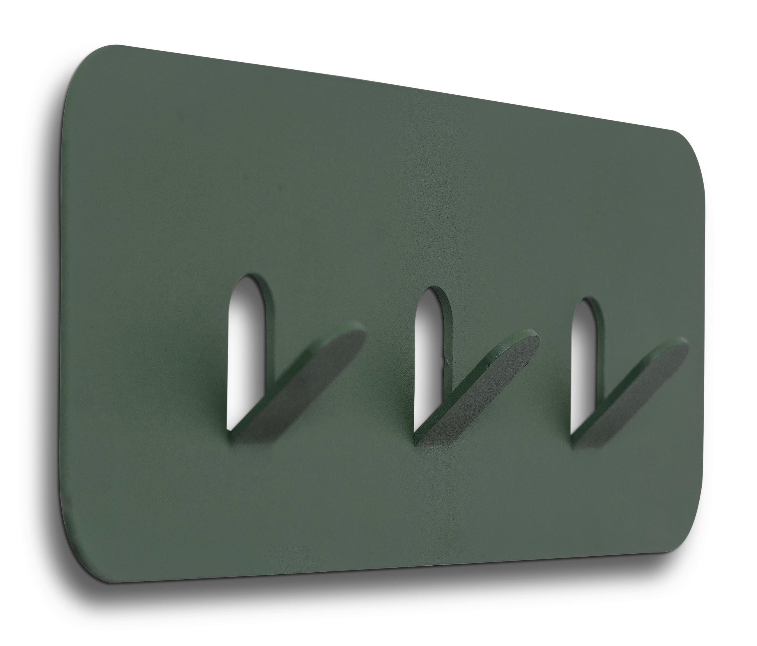 HAKENLEISTE  in Grün  - Grün, Design, Metall (30/10/3cm) - Xora