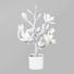 KUNSTBLUME Magnolie - Weiß, Kunststoff/Textil (49cm) KUNSTBLUME Magnolie - Weiß, Kunststoff/Textil (49cm)