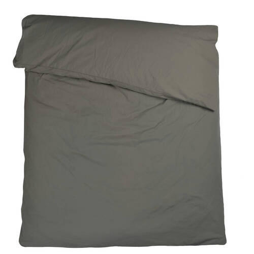 BETTDECKENBEZUG 135/200 cm EASY Perkal  - Hellgrün/Olivgrün, Basics, Textil (135/200cm) - Zoeppritz