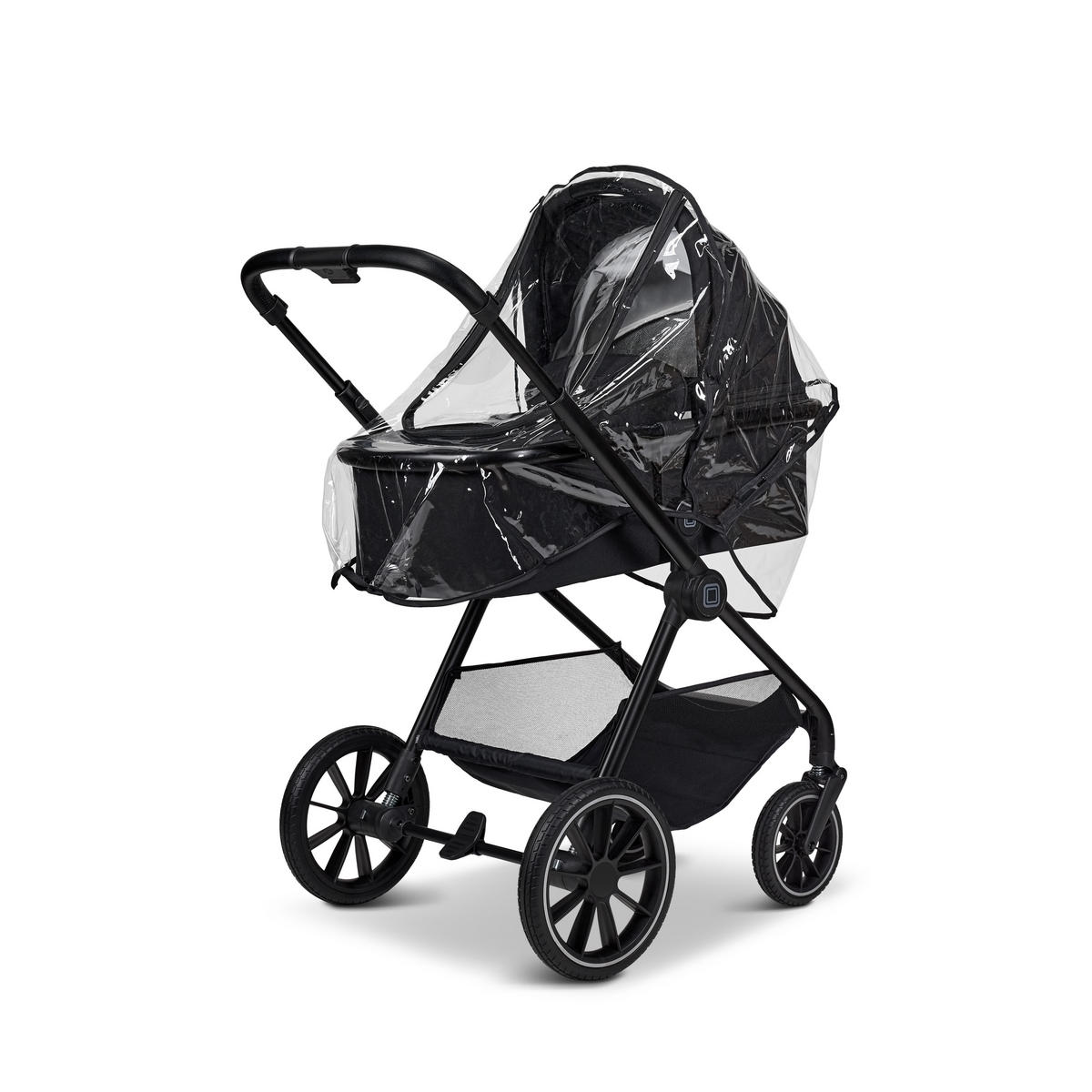 KOMBINIRANA DJEČJA KOLICA  Clicc  - crna, Basics, tekstil (84/61/114cm) - Moon