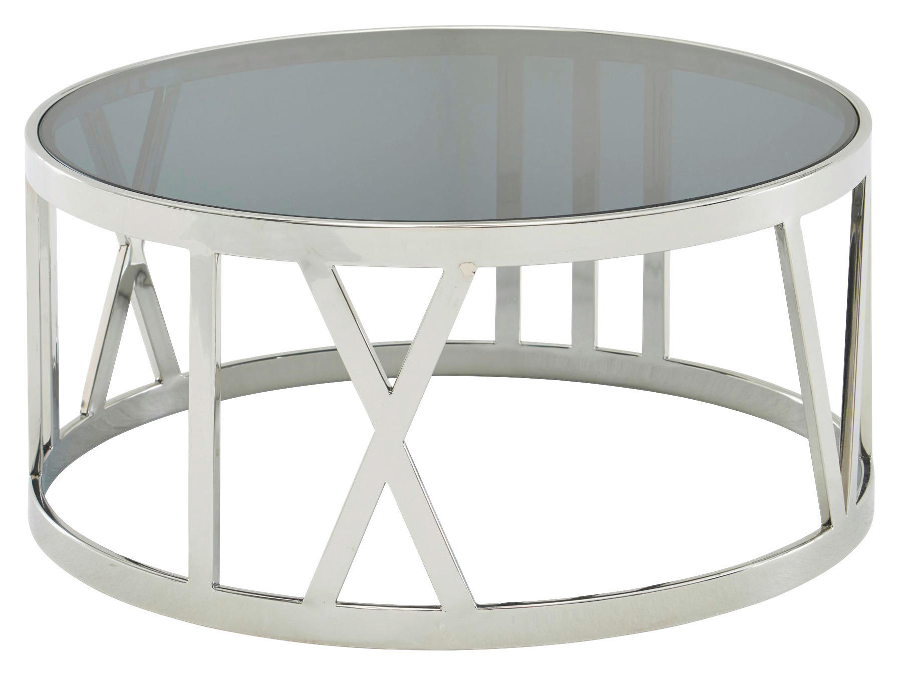 SOFFBORD i 60/60/30 cm - silver, Design, glas (60/60/30cm) - MID.YOU