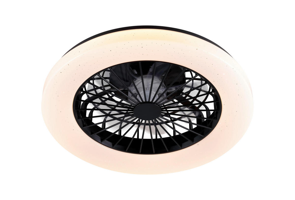 PLAFONSKI VENTILATOR   - providno/bela, Trendi, plastika (48,5/14cm) - Mican