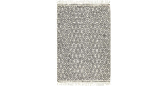 HANDWEBTEPPICH 160/230 cm Sylt  - Beige/Weiß, Natur, Textil (160/230cm) - Linea Natura