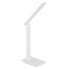 STOLNÍ LED LAMPA, dotykový stmívač, 28,5/11,5/56,5 cm - bílá/opál, Design, plast (28,5/11,5/56,5cm) - Globo