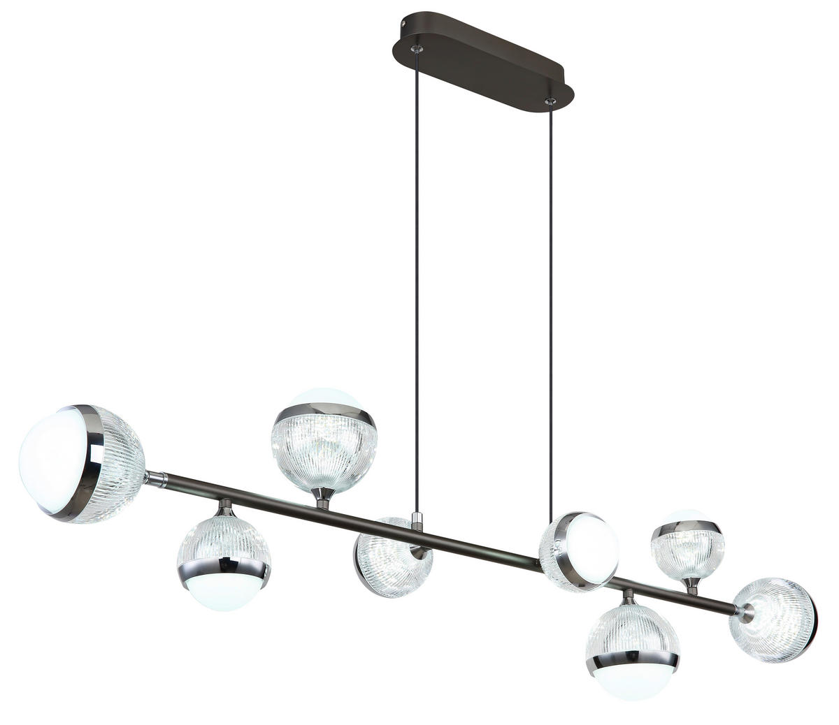 ZÁVĚSNÉ LED SVÍTIDLO, 109/24/120 cm  - Konvenční (109/24/120cm) - Globo