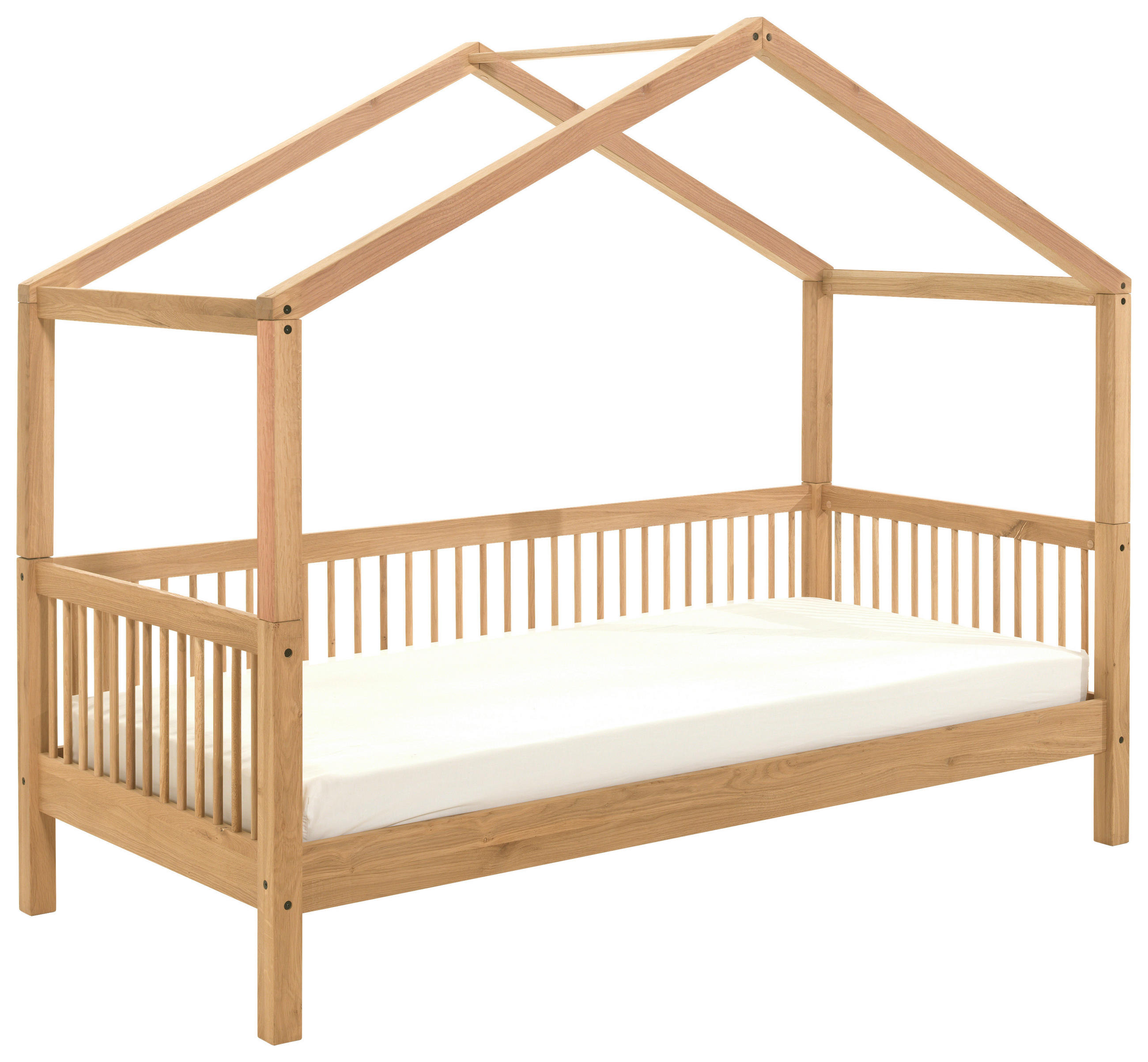HAUSBETT Rollrost 90/200 cm - Naturfarben, MODERN, Holz (90/200cm) - MID.YOU