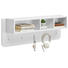 WANDBOARD Weiß - Weiß, Design, Holz (95/34/20cm) - Carryhome