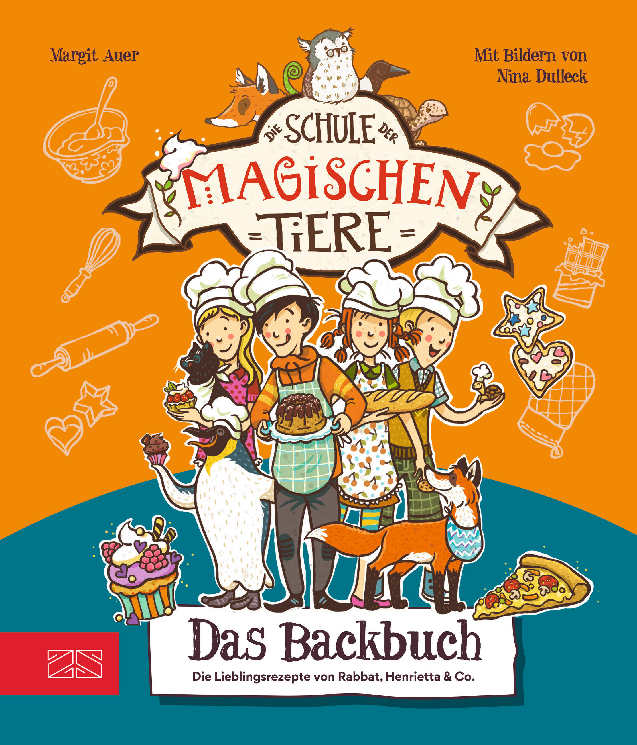 BACKBUCH Die Schule der magischen Tiere – Das Backbuch  - Multicolor, Basics, Papier (19,4/22,5/1,7cm)