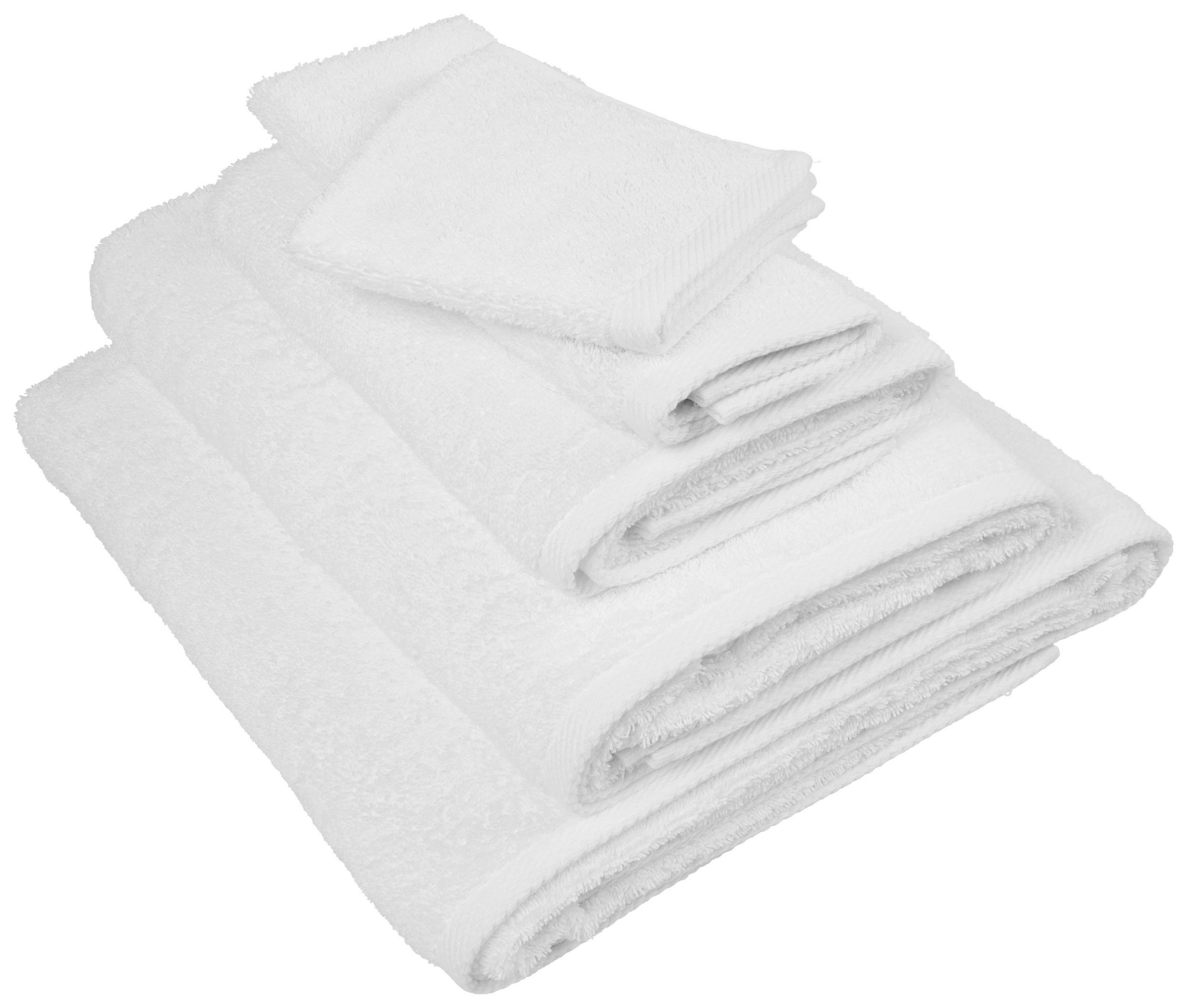 HANDTUCH Palma Weiss  - Weiss, Basics, Textil (50/100cm) - Esposa
