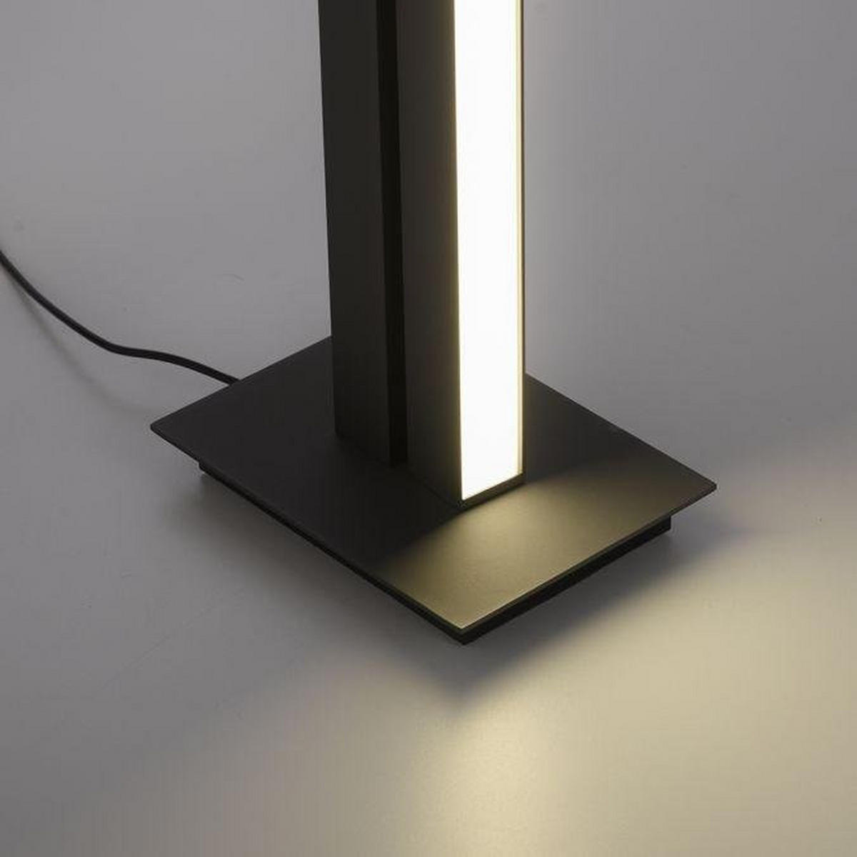 PODNA LED LAMPA PURE LINES  - antracit, Dizajnerski, metal/plastika (22/16/140cm) - Neuhaus PURE