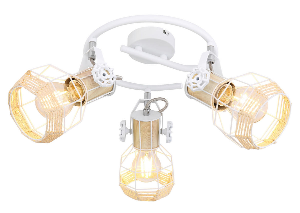 STRAHLER - Weiss, Basics, Metall (25/20cm) - Globo