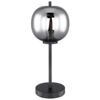 STOLNÍ LAMPA, E14, 18,5/45 cm  - černá, Basics, kov/sklo (18,5/45cm) - Globo