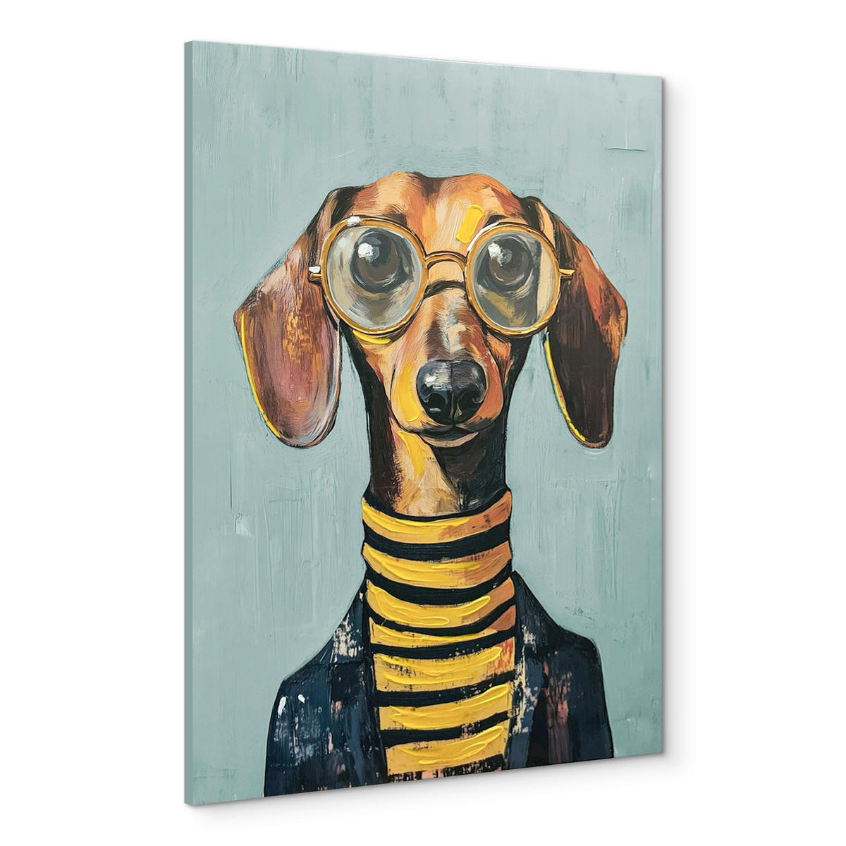 LEINWANDBILD Tiere 70/100 cm  - Multicolor, Basics, Holz/Textil (70/100cm)