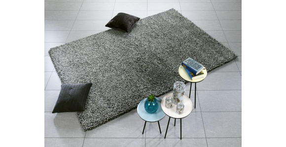 HOCHFLORTEPPICH 240/340 cm FANTASY SHAGGY Grau, Silberfarben, Hellgrau, Dunkelgrau - Dunkelgrau/Silberfarben, Basics, Textil (240/340cm) - Novel