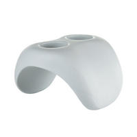 WHIRLPOOL-SPA-SET 29/29/26 cm  - Weiß, Basics, Kunststoff (29/29/26cm)
