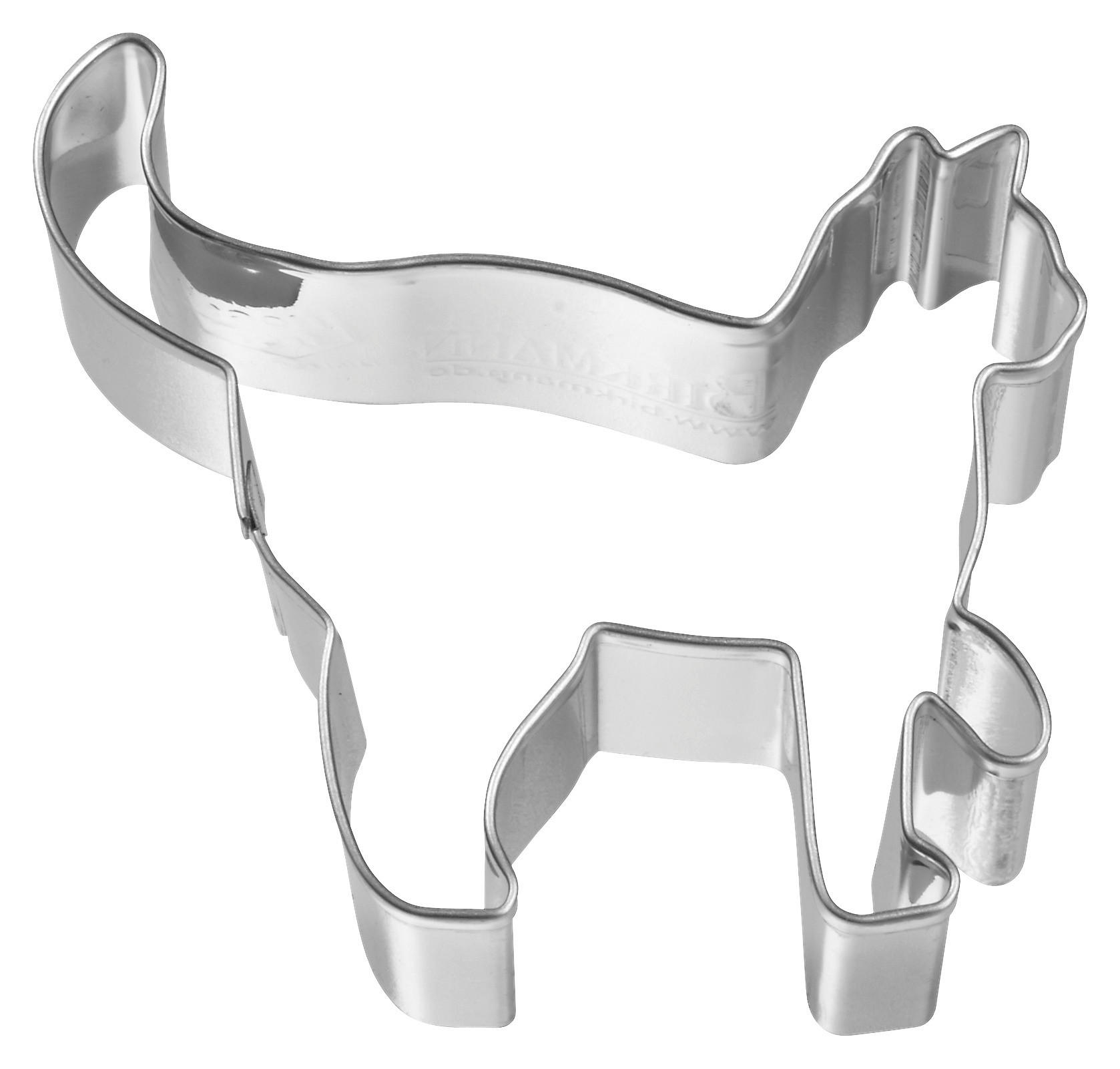 KEKSAUSSTECHFORM - Edelstahlfarben, Basics, Metall (6,5/2,5/6,5cm) - Birkmann