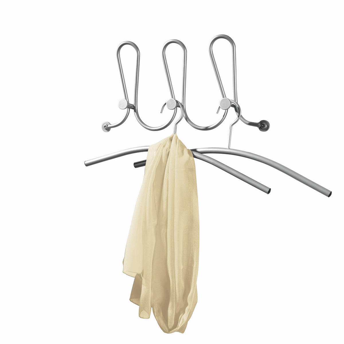 HAKENLEISTE  in Alufarben  - Alufarben, Basics, Metall (39/20cm) - Carryhome