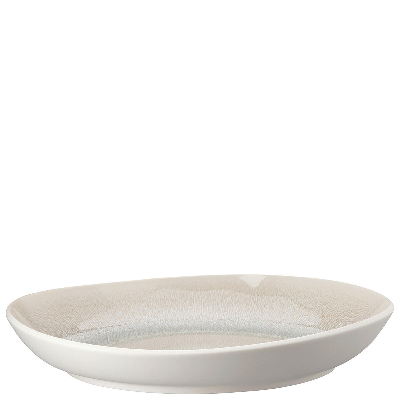 TELLER Junto Dune  - Beige, LIFESTYLE, Keramik (33,3/32/5,4cm) - Rosenthal