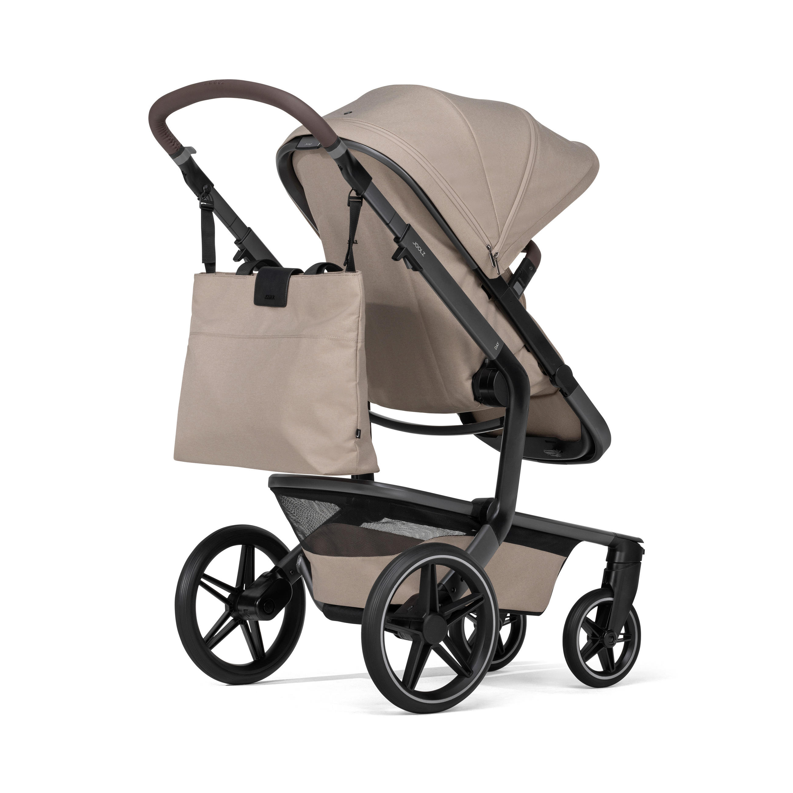 WICKELTASCHE  - Taupe, Basics, Textil (45/36/13,5cm) - Joolz