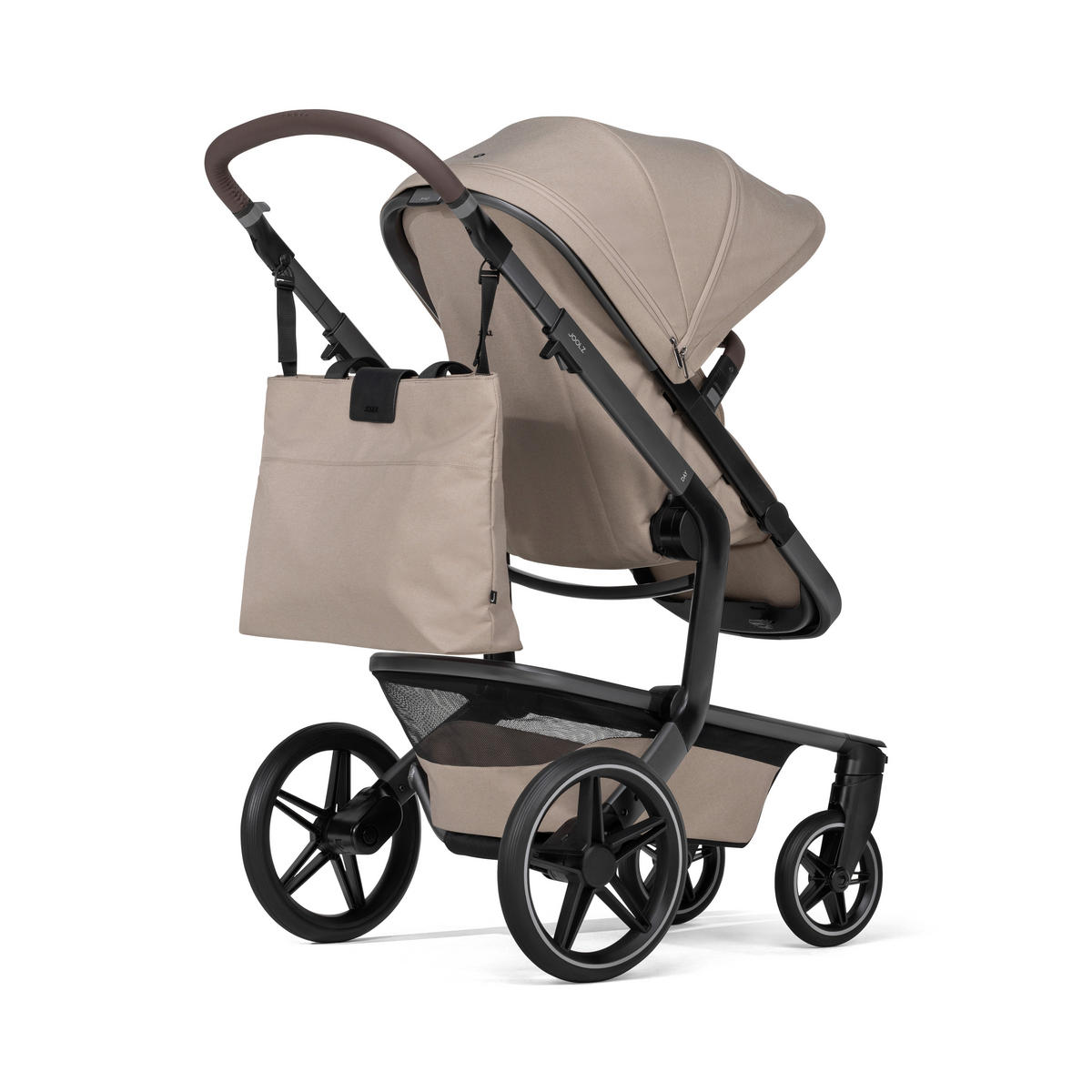 WICKELTASCHE  - Taupe, Basics, Textil (45/36/13,5cm) - Joolz