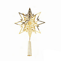 DEKOSTERN  - Goldfarben, LIFESTYLE, Metall (23,5/32cm) - X-Mas