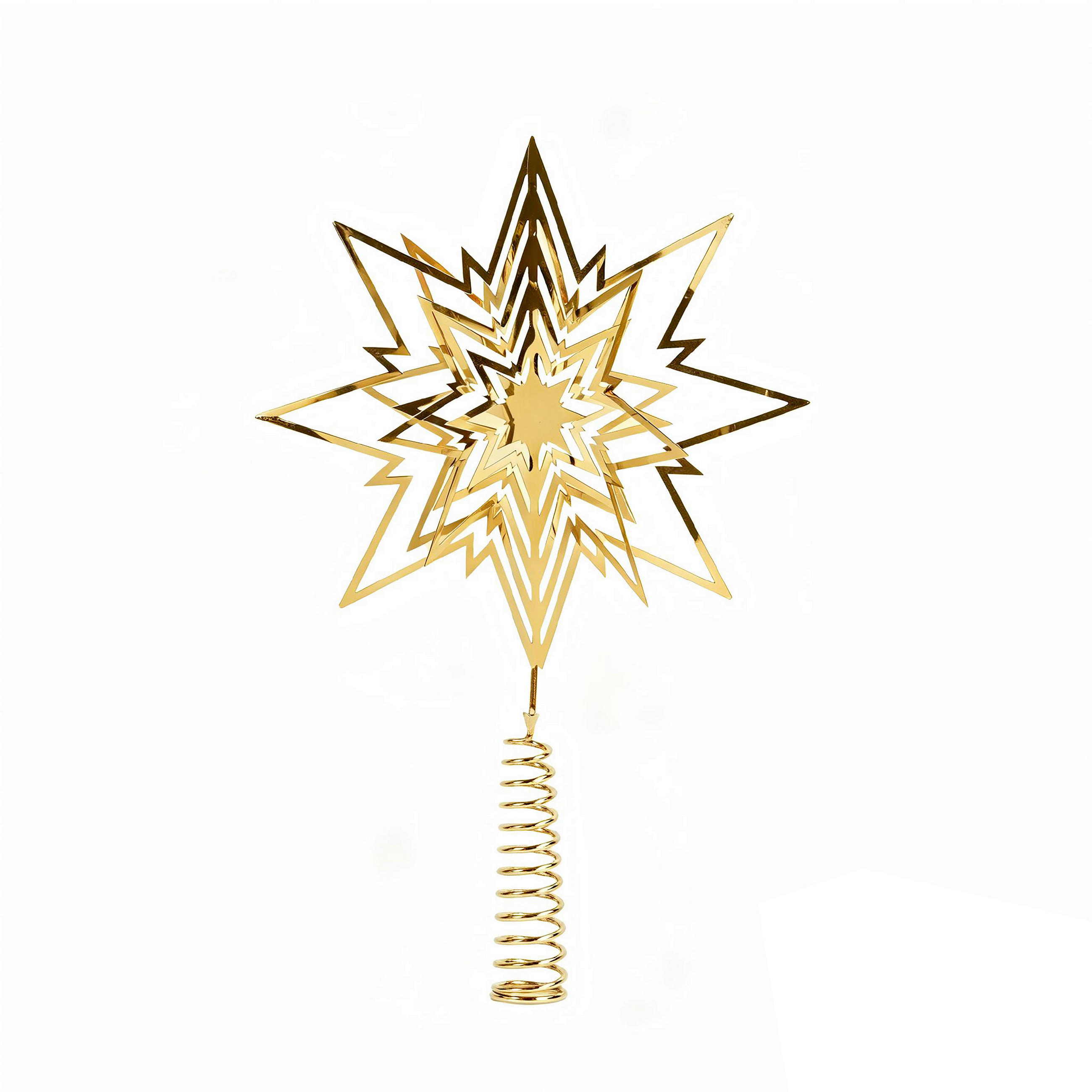 X-Mas Dekostern Gold 23.5x32 cm