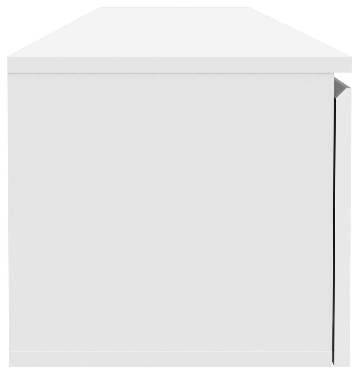 LOWBOARD  300/30/33 cm  - Weiß, Trend, Holzwerkstoff (300/30/33cm) - Xora