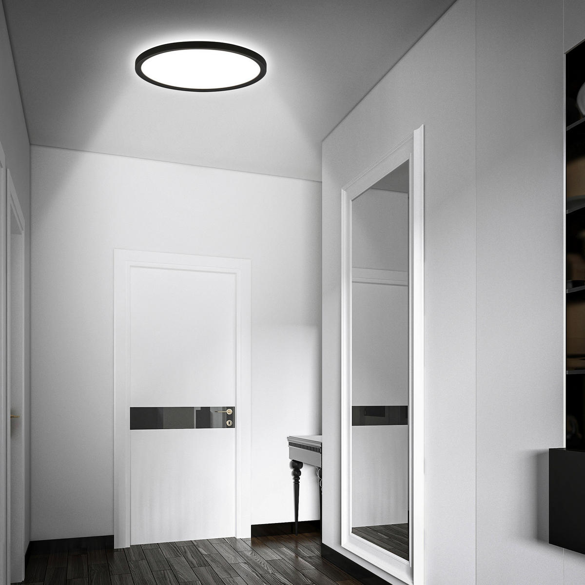 KUPAONSKA LED SVJETILJKA STRO MOVE  - crna, Basics, plastika (29/3cm)