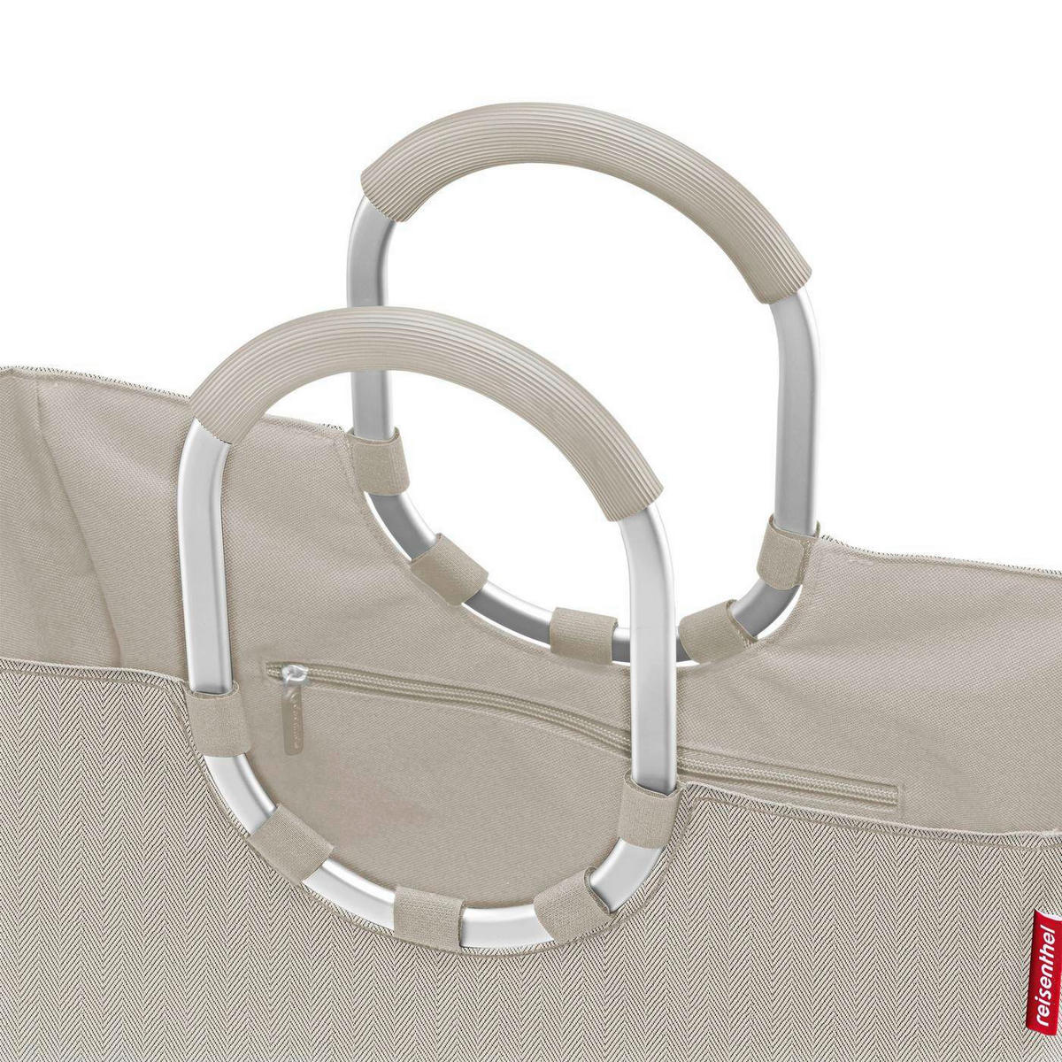 EINKAUFSKORB  - Beige/Roségold, Basics, Kunststoff/Textil (46/34,5/25cm) - Reisenthel