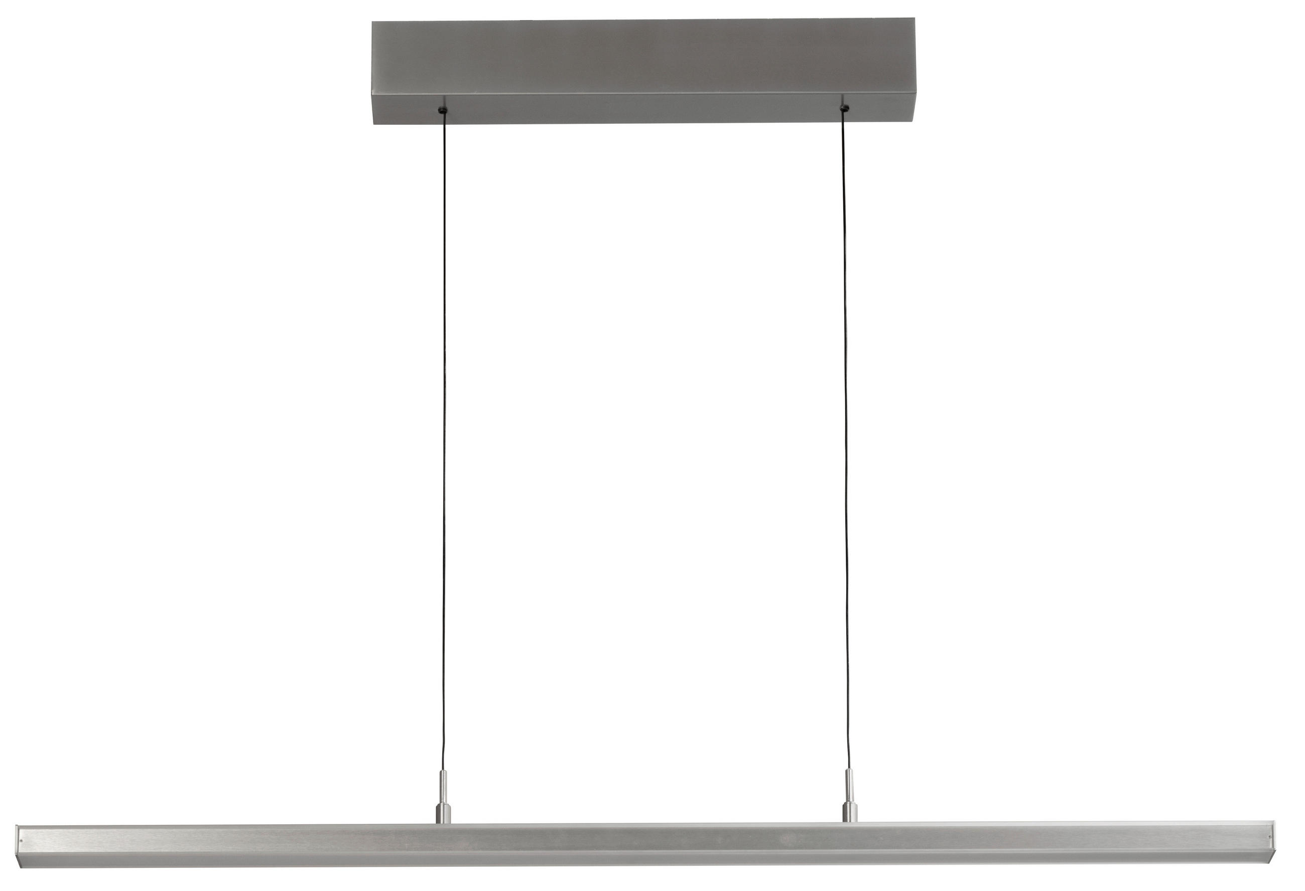 Fischer & Honsel Led-Hängeleuchte Valeno Nickel 6.5x70-180x115 cm