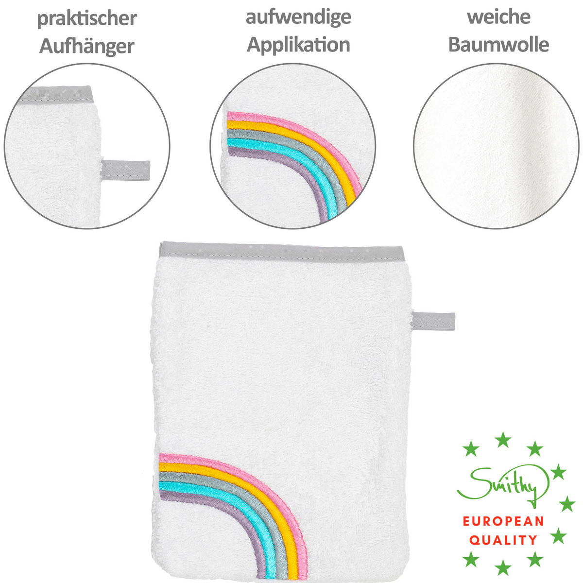 FROTTIERSET WOLKE Weiß  - Weiß, Basics, Textil
