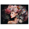 ACRYLGLASBILD Blumen  - Multicolor, Basics, Kunststoff (70/50/0,4cm) - Reinders!