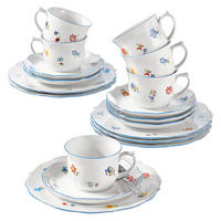 KÁVOVÝ SERVIS porcelán keramika  - viacfarebná/modrá, Trend, keramika (30/15/15cm) - Seltmann Weiden