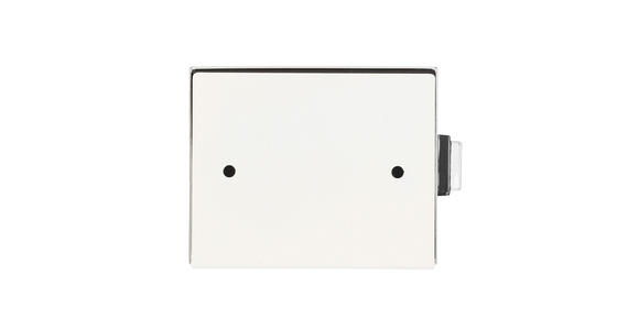 AKKU-WANDLEUCHTE - Weiß, Basics, Kunststoff/Metall (10,1/8,05/10,28cm) - Novel