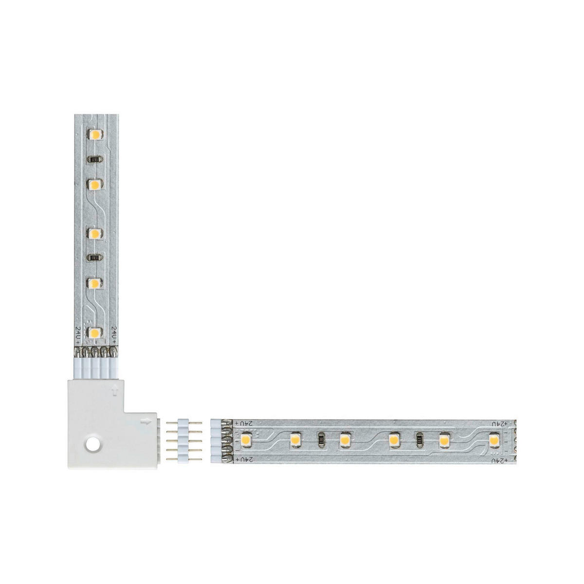 LED-STRIP 70616 2,5/0,45 cm   - Weiß, Basics, Kunststoff (2,5/0,45cm) - Paulmann