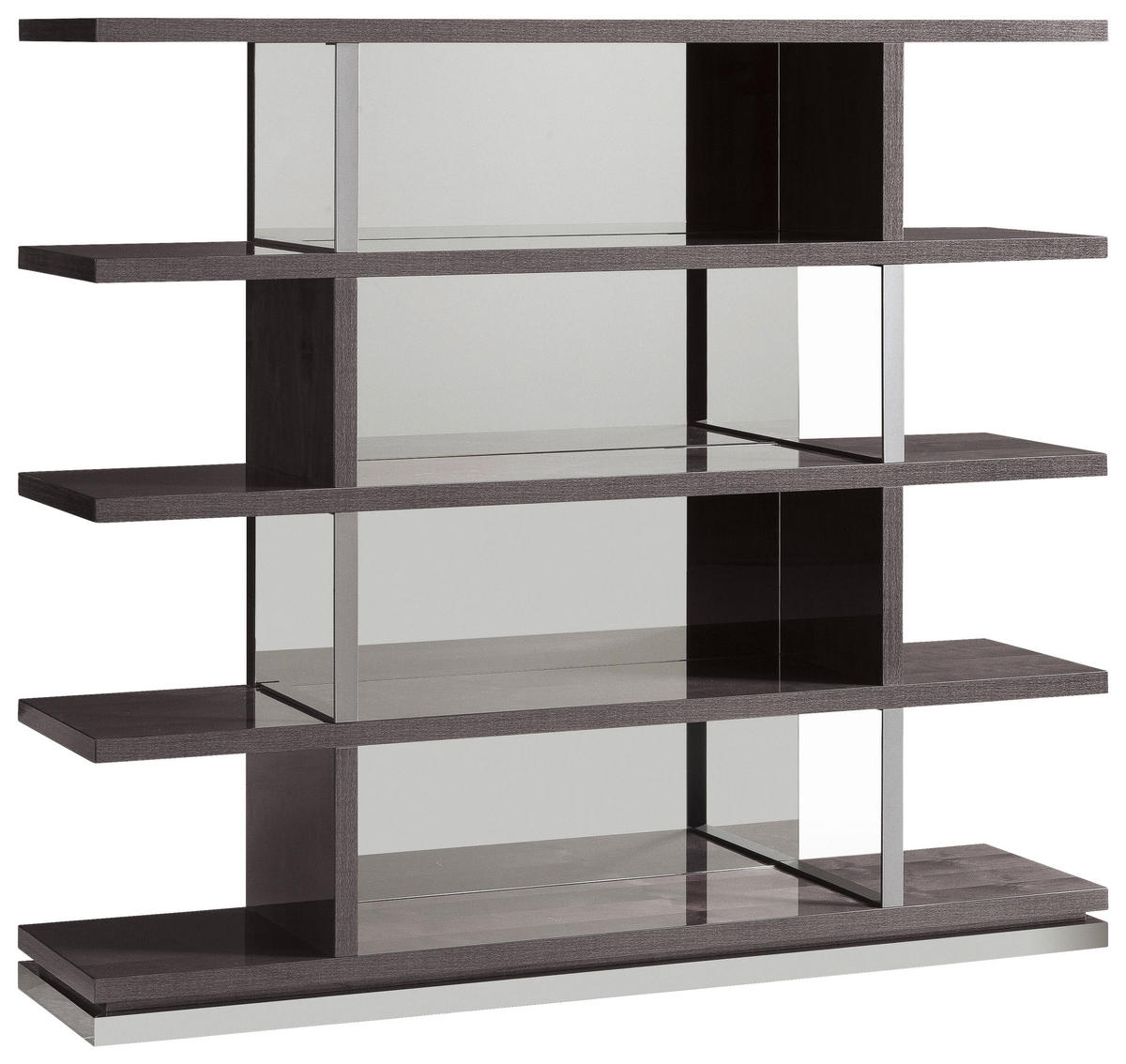 POLCOS ELEM 160/143,3/38 cm fekete  - fekete, Lifestyle, faalapú anyag/fa (160/143,3/38cm) - Novel