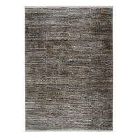 WEBTEPPICH 67/130 cm Colorado Stripe Schwarz, Beige  - Beige/Schwarz, Design, Textil (67/130cm) - Musterring