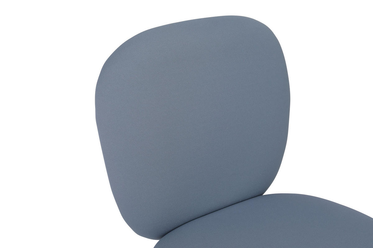 SCAUN ROTATIV PENTRU TINERET - albastru/alb, Modern, plastic/metal (50/86-94/61cm) - Boxxx
