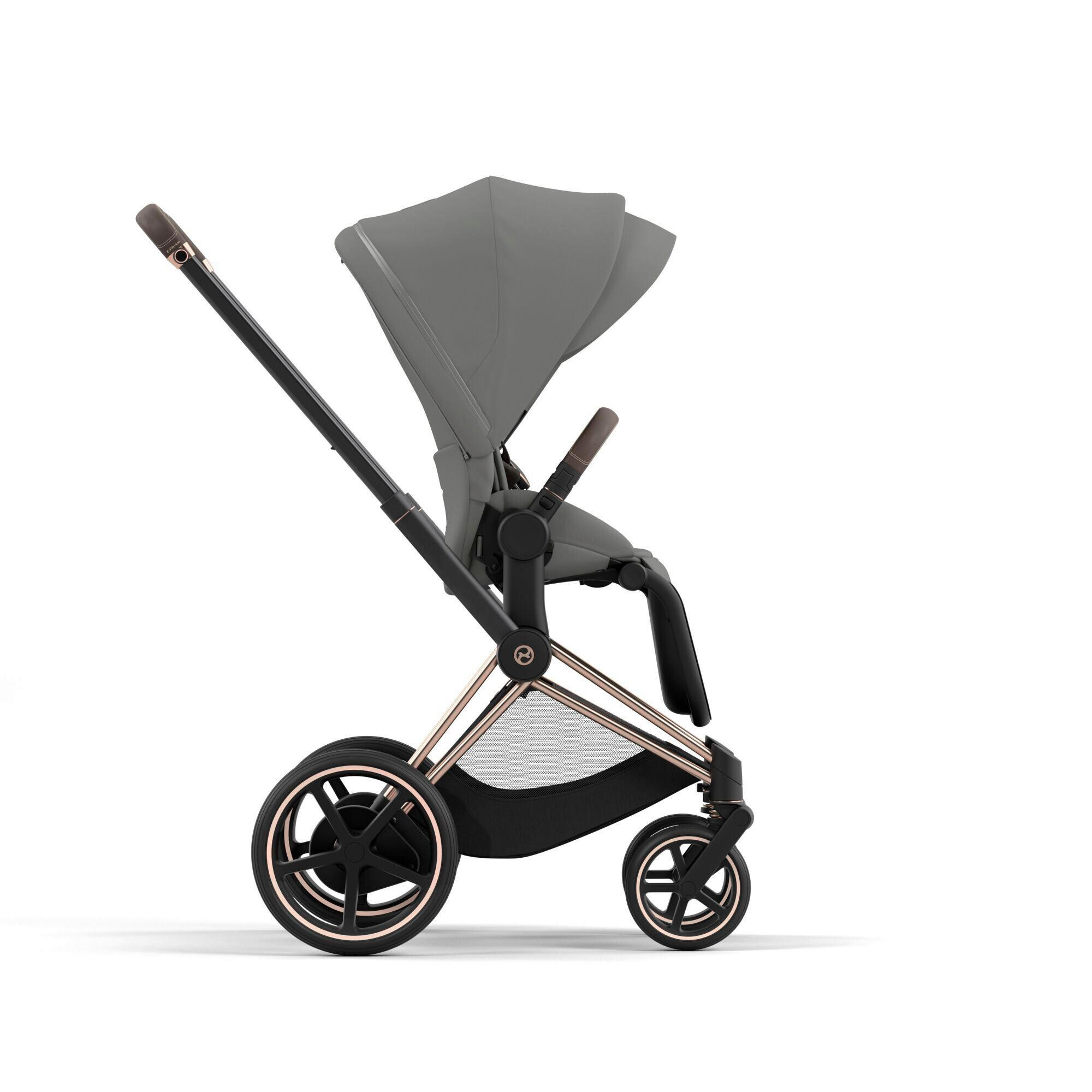 KINDERWAGENGESTELL ePriam  - Roségold, Basics, Metall (59/117/95cm) - Cybex
