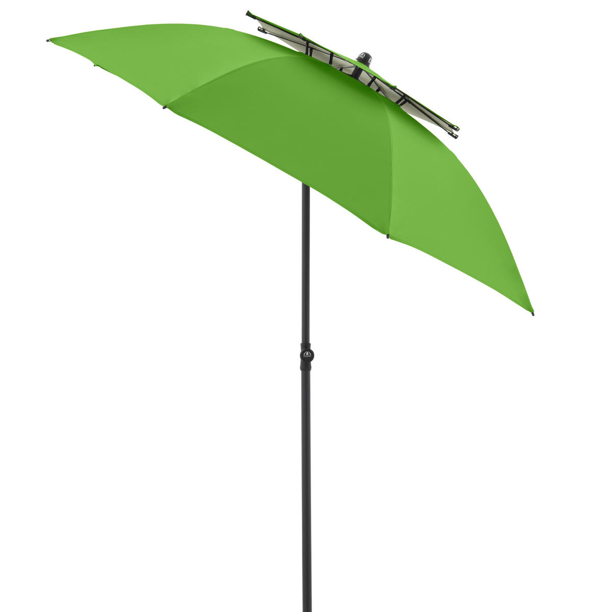 NAPERNYŐ  200/238 cm  - világoszöld/antracit, Konventionell, textil/fém (200/238cm)