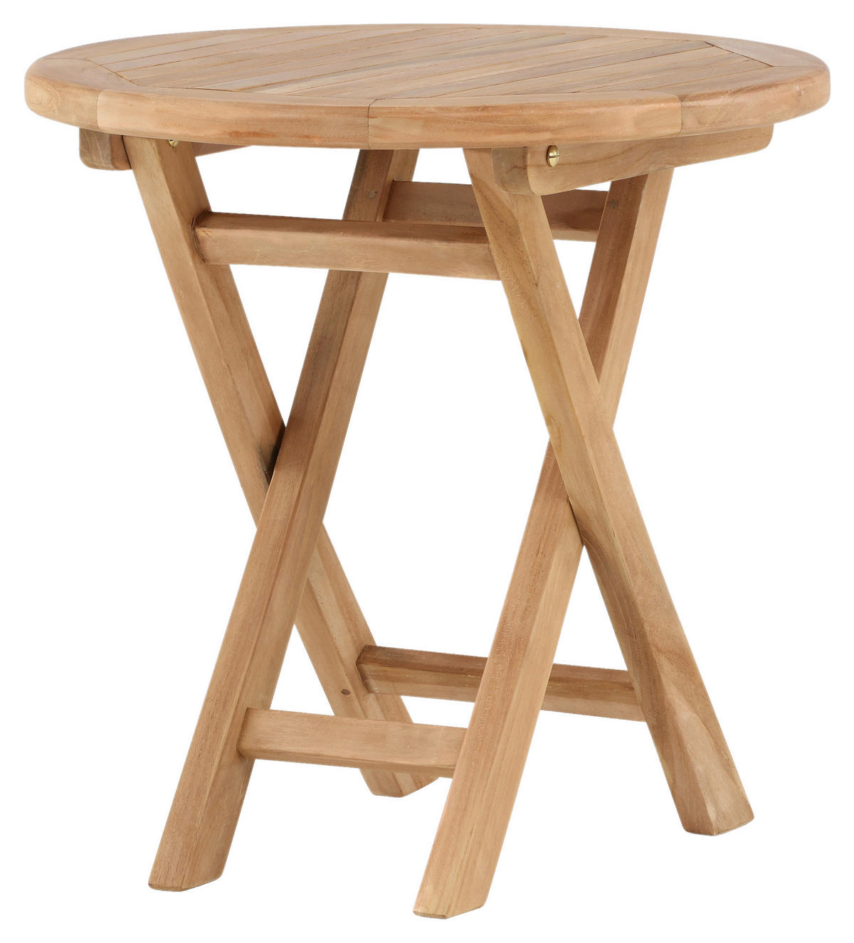 GARTENBEISTELLTISCH 50/50/50 cm  - Teakfarben, KONVENTIONELL, Holz (50/50/50cm) - Gardenson