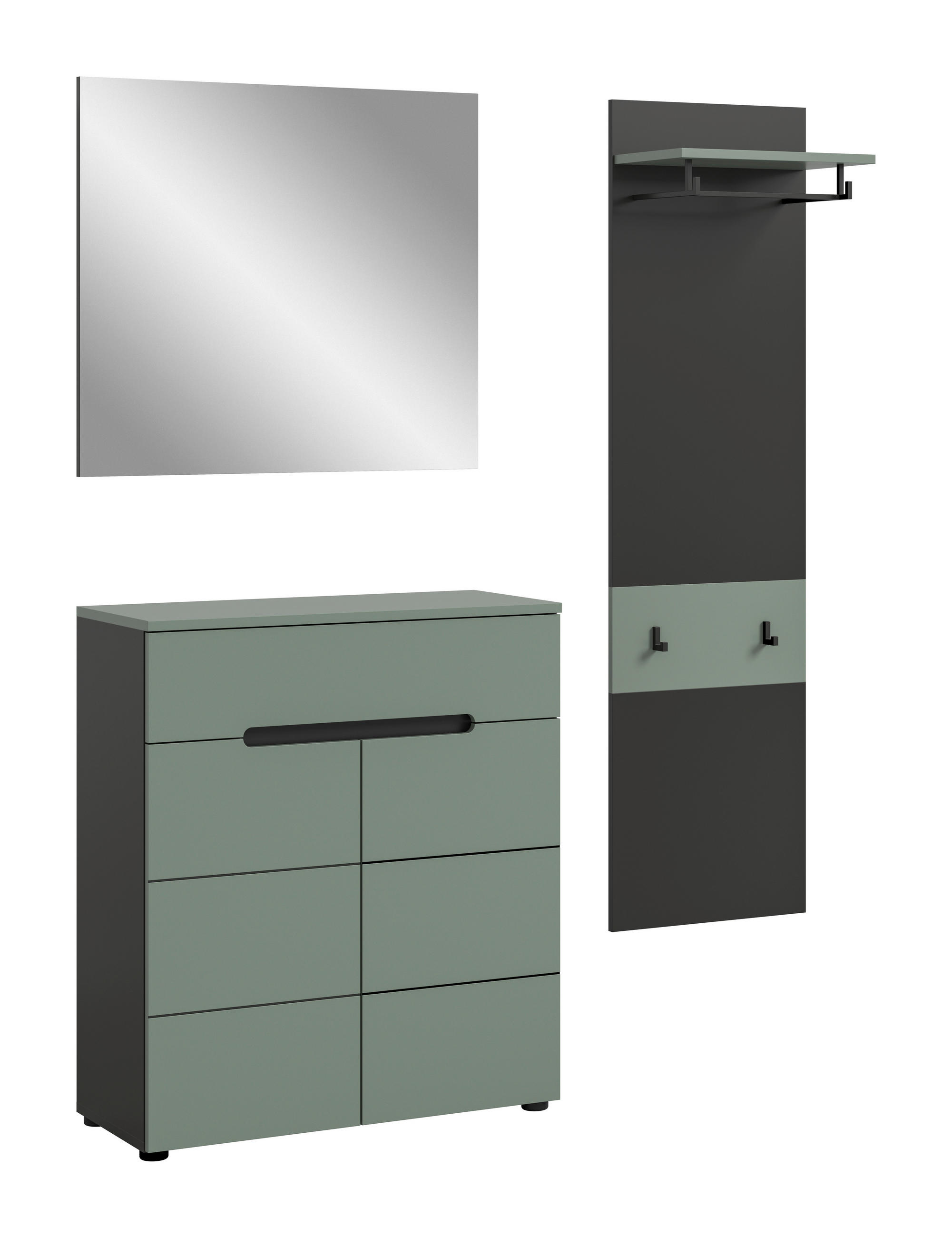 HALLM&Ouml;BEL 3 delar i 140/190/37 cm 190/140/37 cm