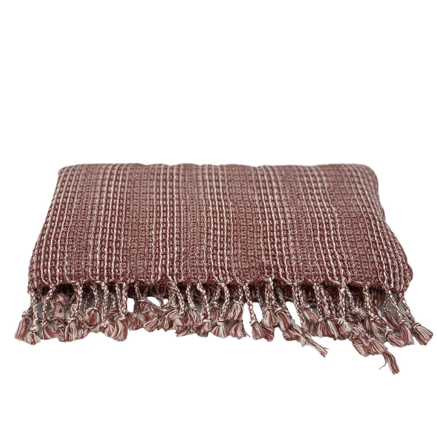 STRANDTUCH Plaid Grau 85/170 cm  - Grau, KONVENTIONELL, Textil (85/170cm) - Esposa
