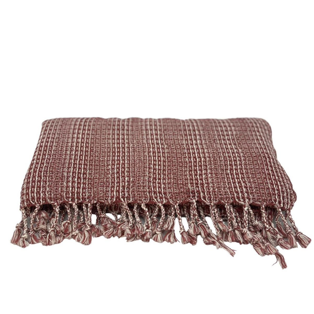 STRANDTUCH Plaid Grau 85/170 cm  - Grau, KONVENTIONELL, Textil (85/170cm) - Esposa