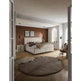 BOXSPRINGBETT 180/200 cm,  in Creme, H2 + H3 = mittel + fest  - Creme, KONVENTIONELL, Kunststoff/Textil (180/200cm) - Voleo