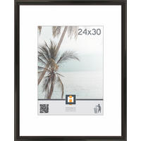 RÁM NA OBRAZY, 1 foto 24 cm x 30 cm - černá, Basics, plast/sklo (24/30cm)