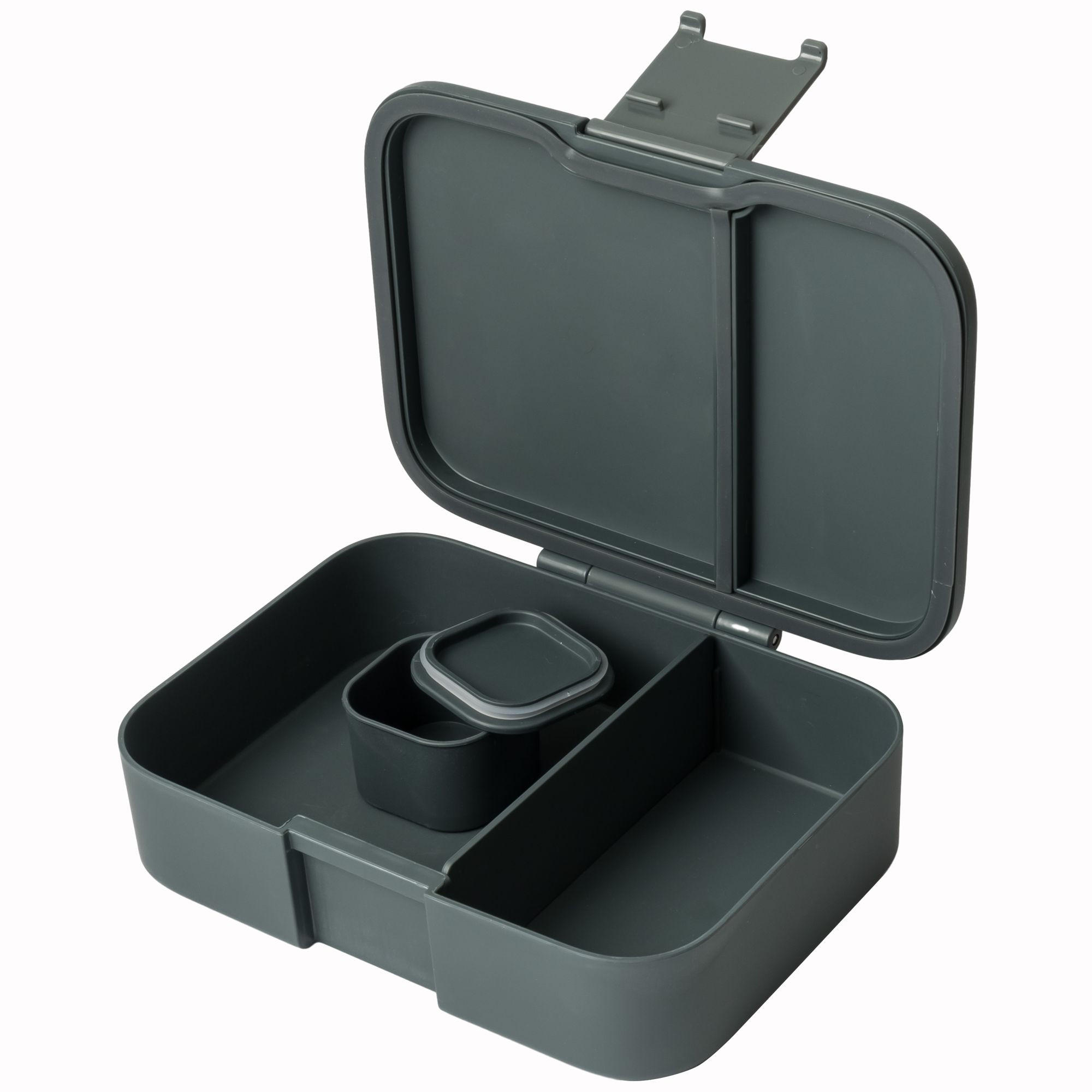 LUNCHBOX  - Grau, Basics, Naturmaterialien/Kunststoff (21,6/16,4/5,7cm) - Homeware Profession.